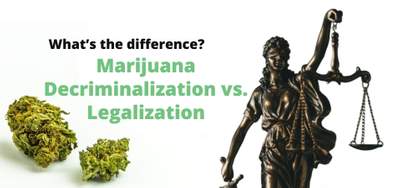 Marijuana Decriminalization vs. Legalization