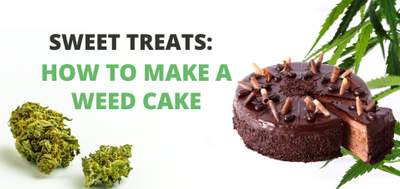 how to make a weed cake