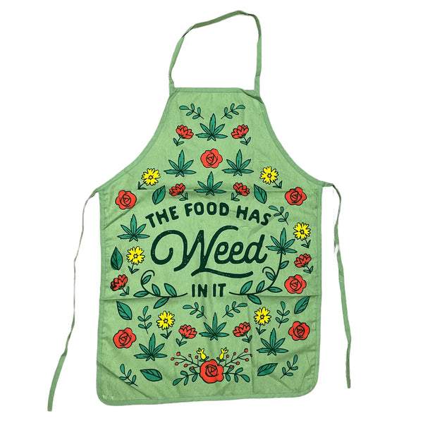 cannabis cooking apron