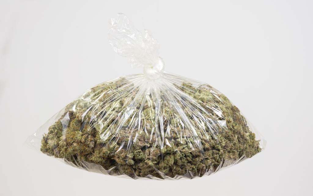 pound of dank weed