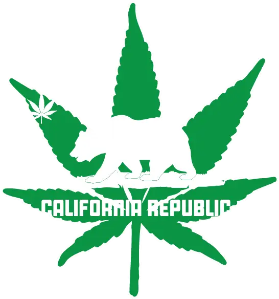 California cannabis leaf