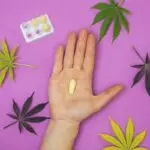 Cannabis infused suppositories displayed on a clean surface, highlighting THC and CBD options for pelvic pain relief and high bioavailability.