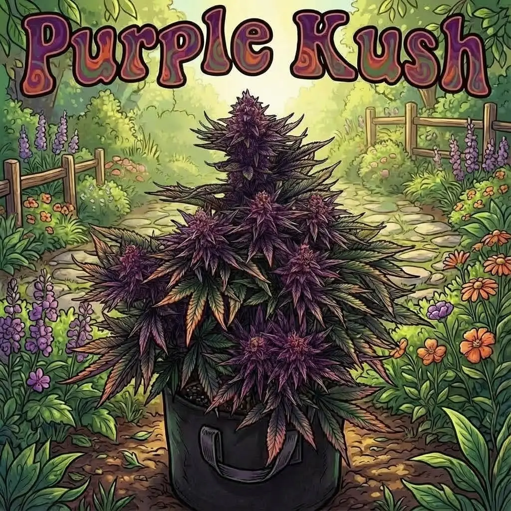 Purple Kush Strain Card