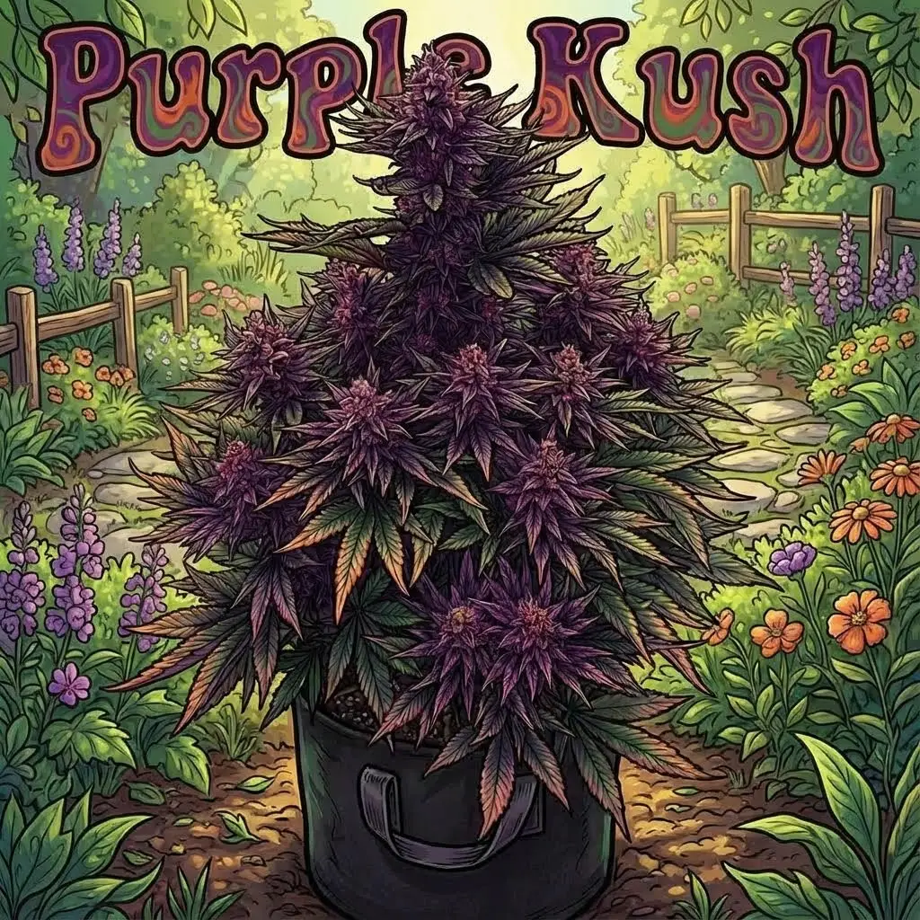 Purple Kush Strain Card