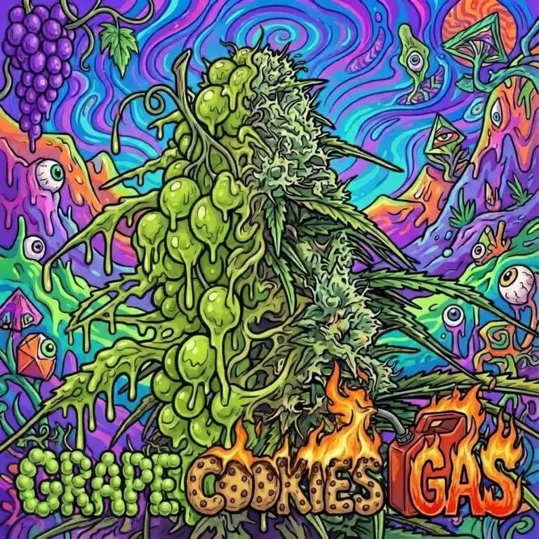 Grape Cookie Gas feminized cannabis seeds