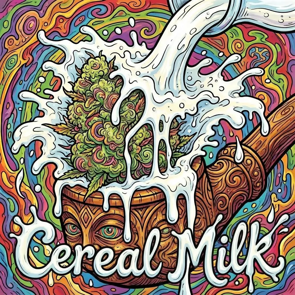 Cereal Milk Strain Card