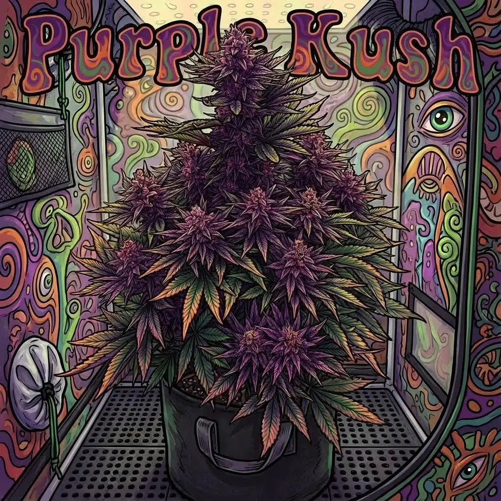 Purple Kush Strain Card