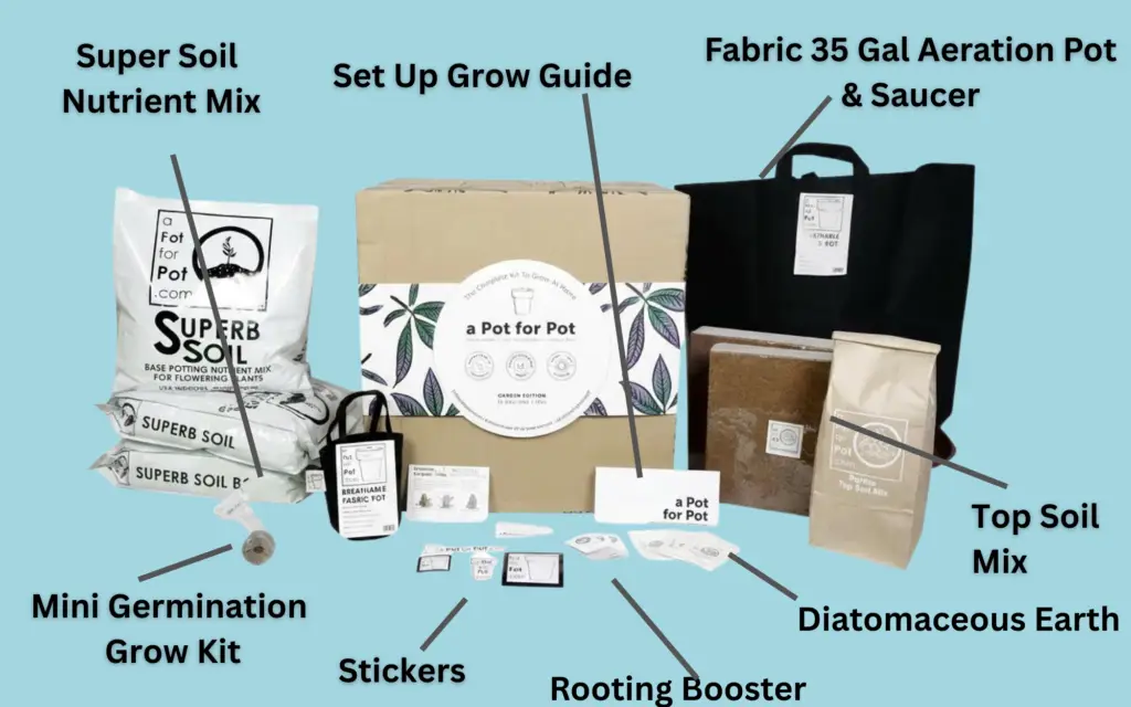 25 gallon outdoor grow kit