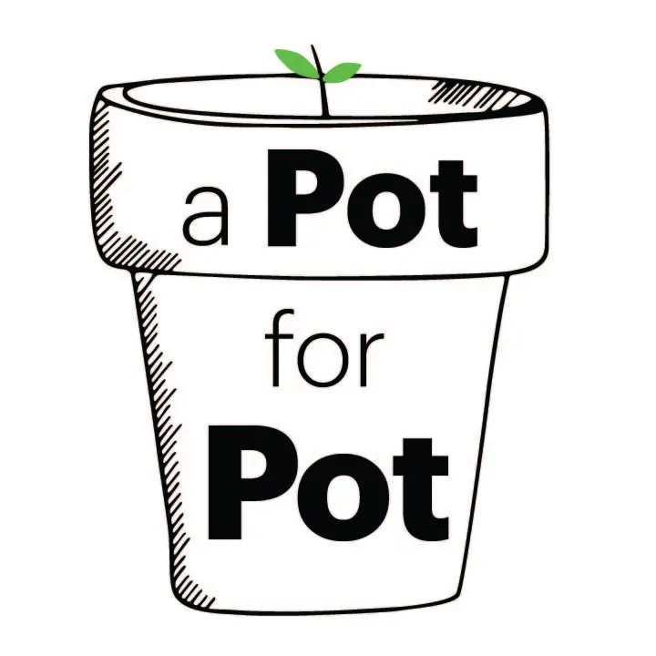 a pot for pot logo